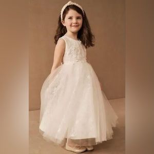 Used Princess Daliana Jessie Beaded Floral Tulle Flower